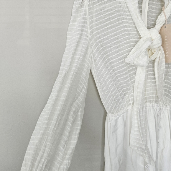 NWT Keepsake the lable New Look white mini dress size 4 - Picture 3 of 15